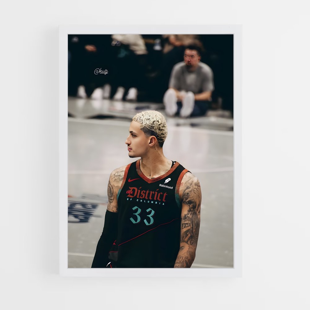 Poster Kyle de kuzma – affiche Basketball (vue 3)